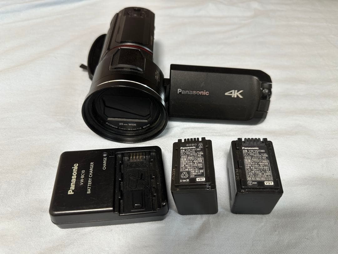 HC-WZX1M VW-ACT380セット パナソニック　4Kビデオカメラ