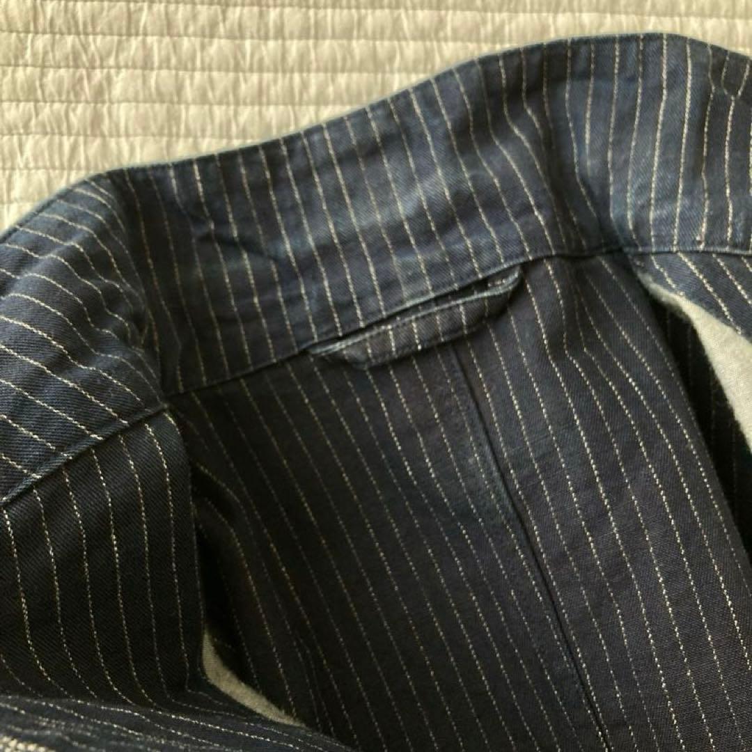 45R インディゴピンストライプ　ジャケット