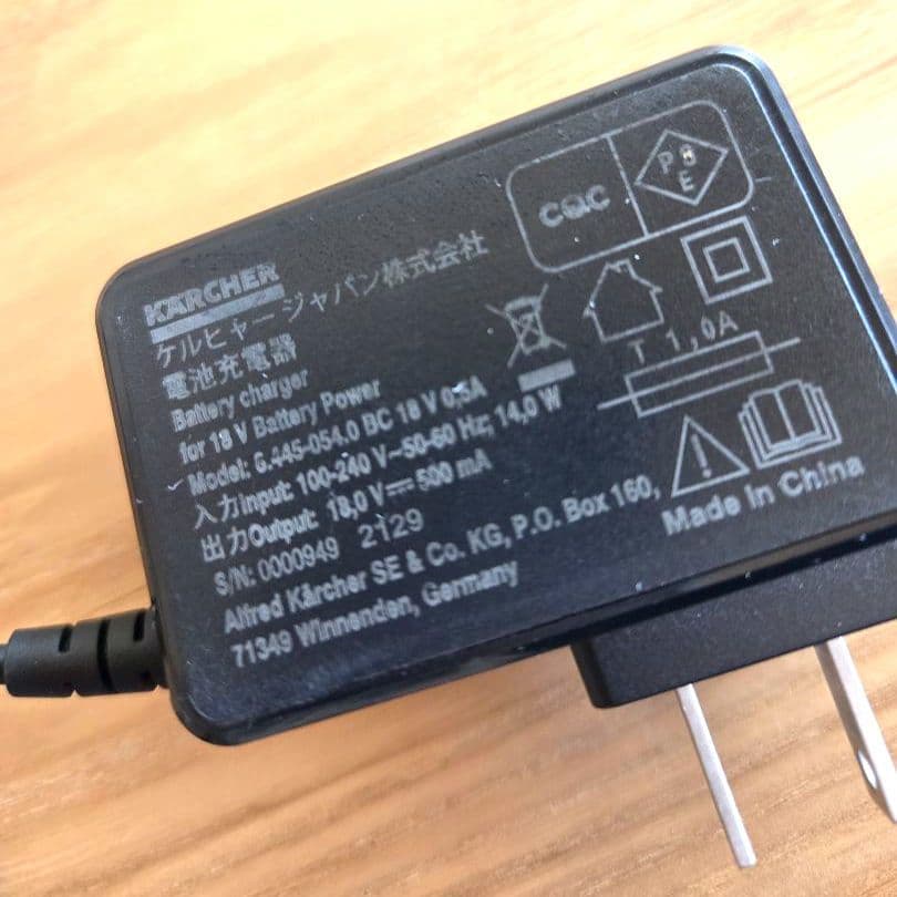 【KARCHER】 ケルヒャー KHB6 高圧洗浄機 バッテリーセット