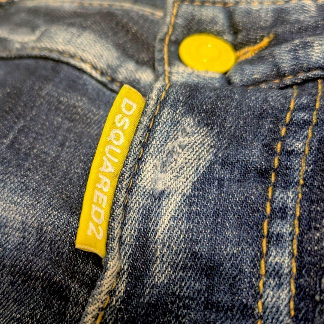 日本限定★完売 DSQUARED2 チロマニア SEXY TWIST 黄色 42