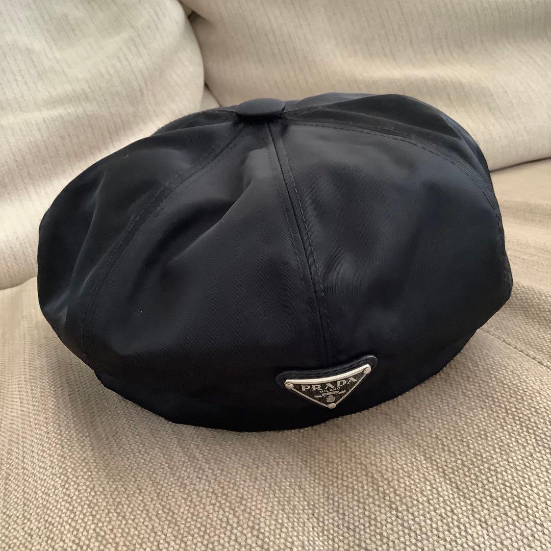 プラダ★ナイロンキャスケット (M)