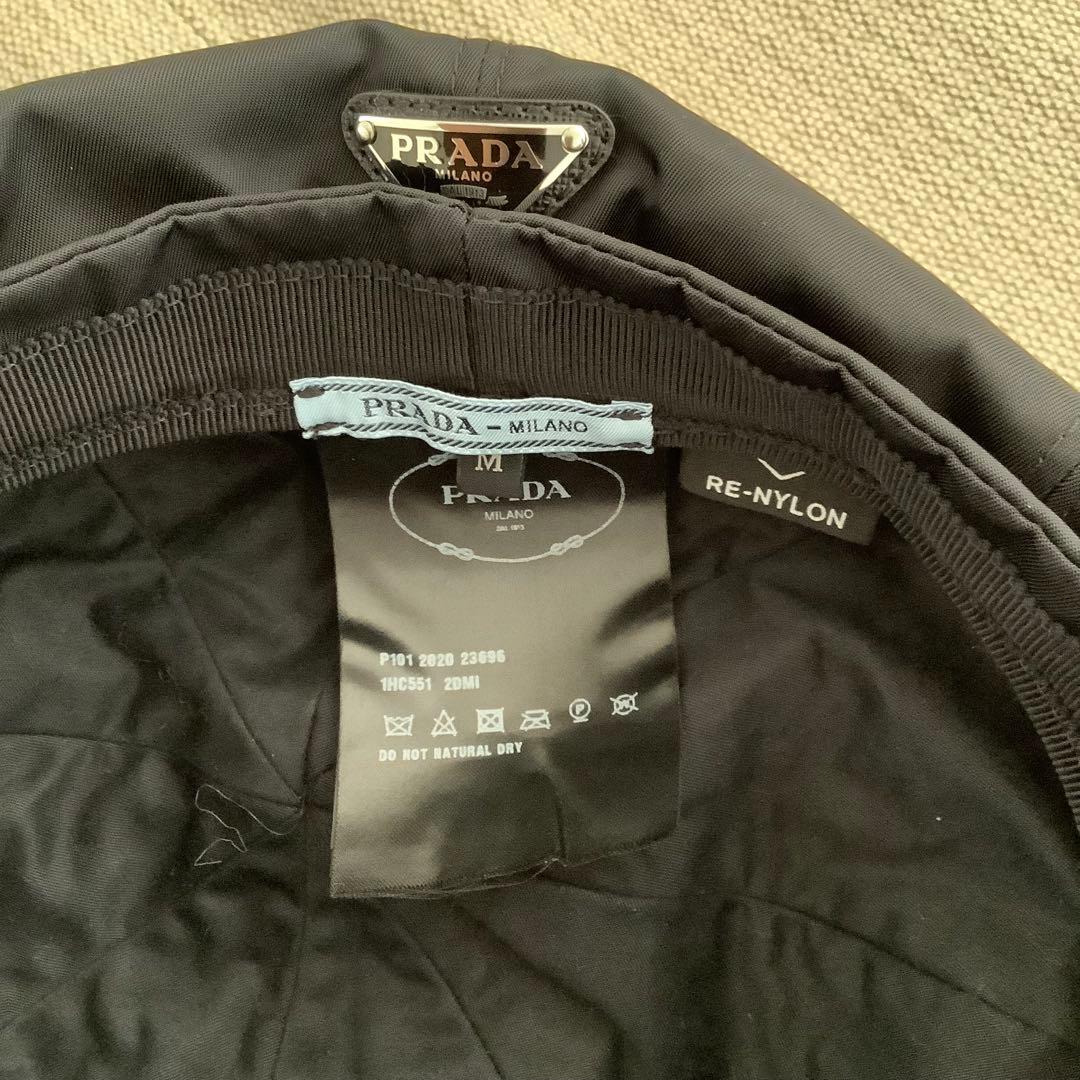 プラダ★ナイロンキャスケット (M)