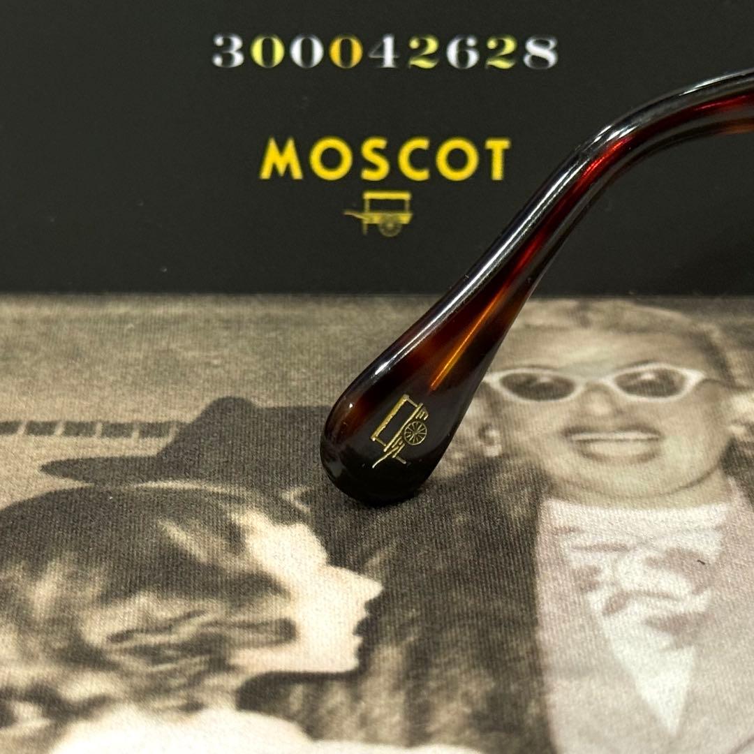 【極美品】限定完売 モスコット レムトッシュ 46 TORT 16 JPNLTD