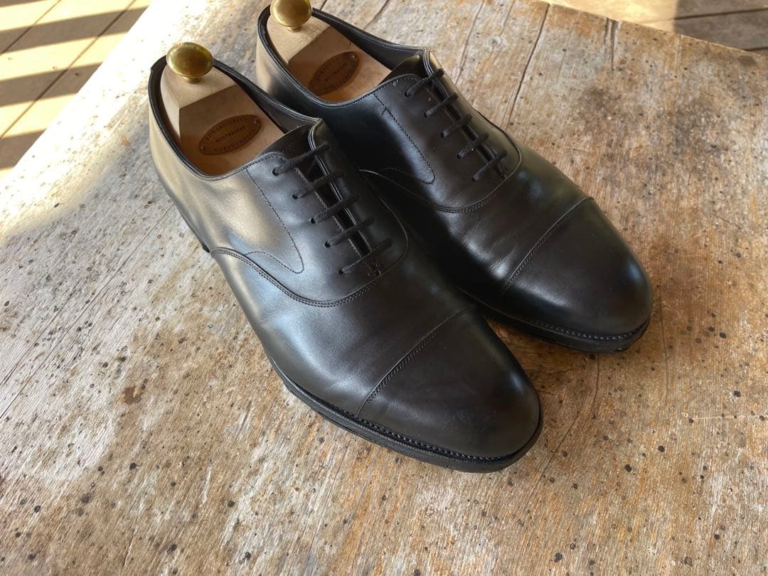 K*1様 エドワードグリーン チェルシー UK10E 純正シューツリー付 202