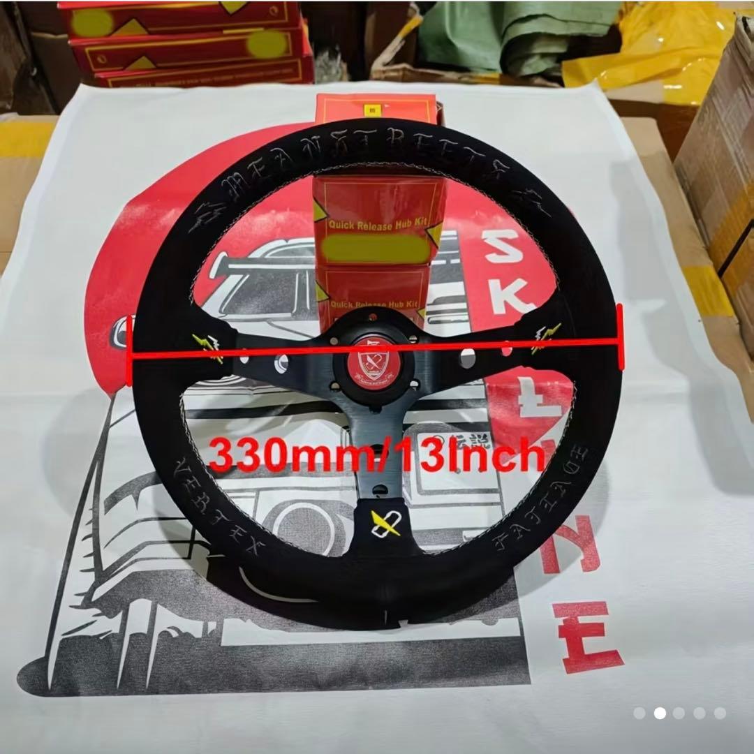 ステアリング　ハンドル　330mm 新品未使用