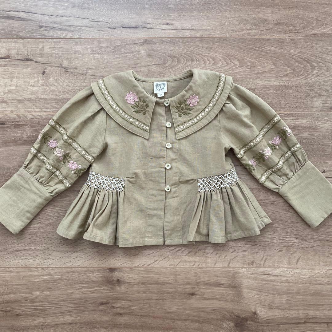 【apolina】ブラウス2-3y