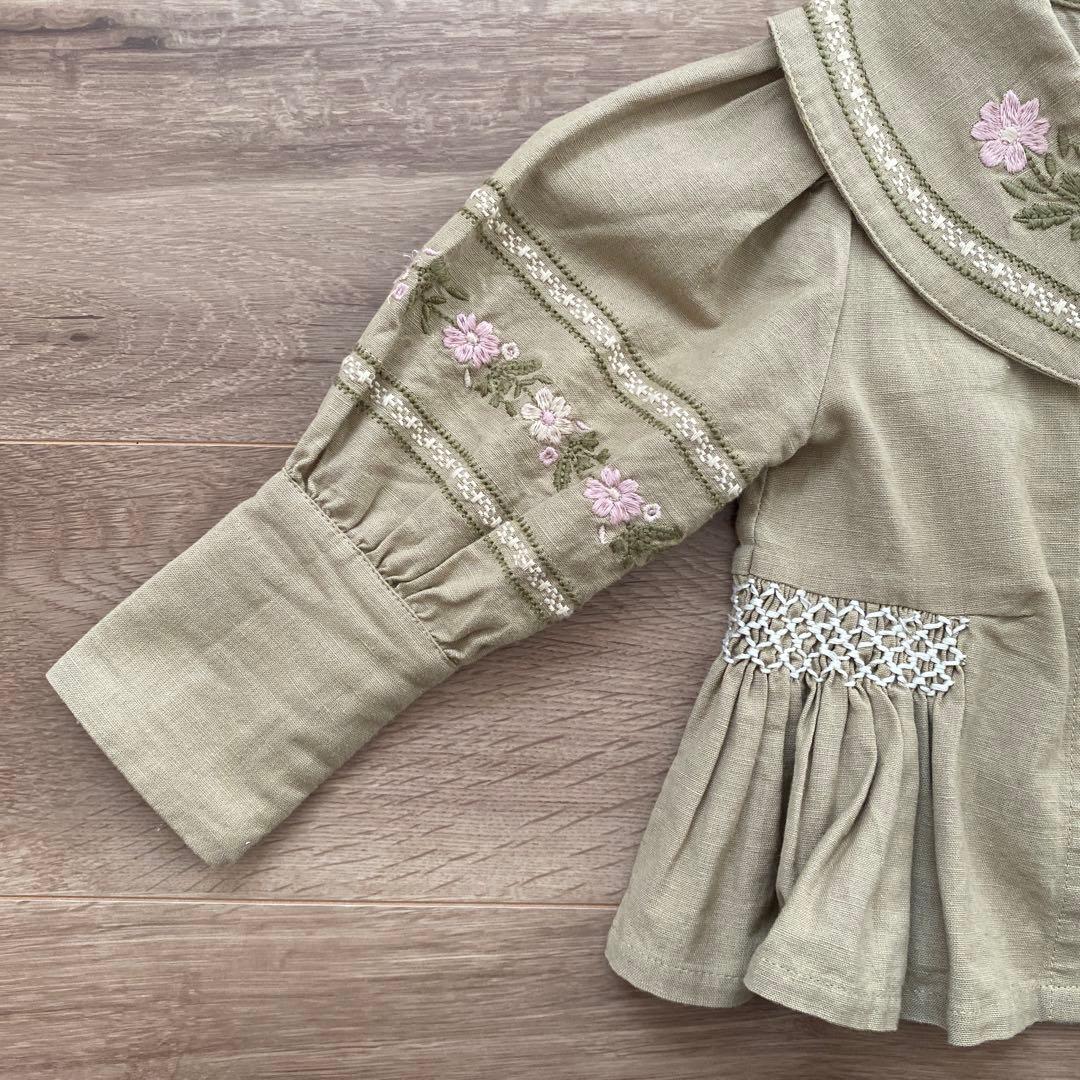 【apolina】ブラウス2-3y