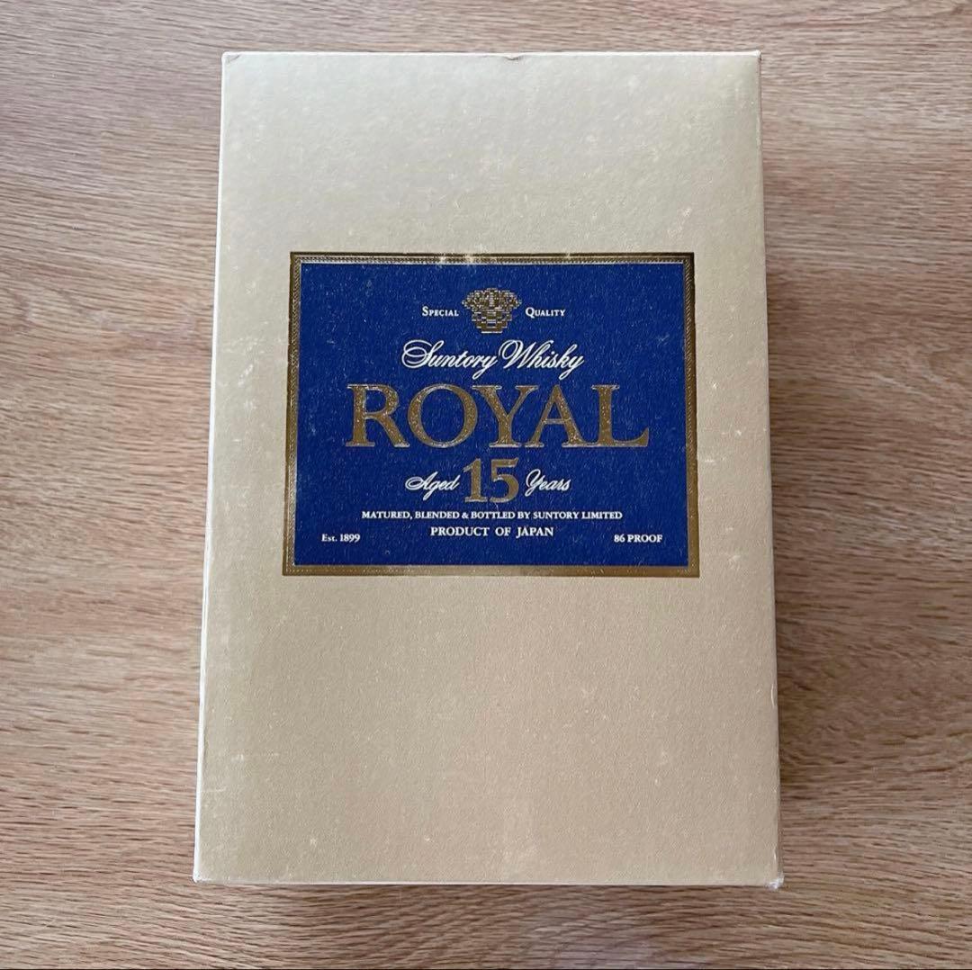 【未開栓】サントリーウイスキーローヤル15年