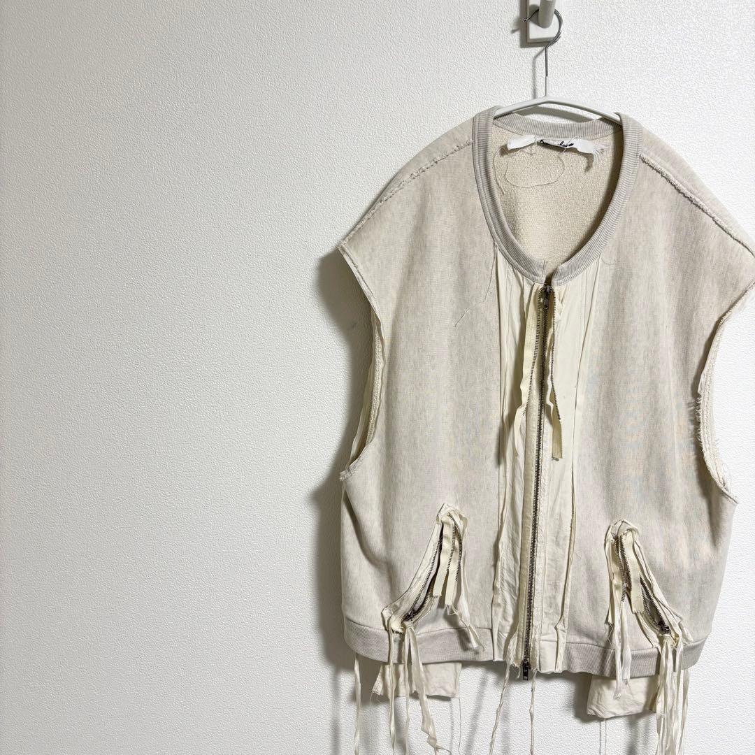 【midorikawa】19ss スウェット ベスト