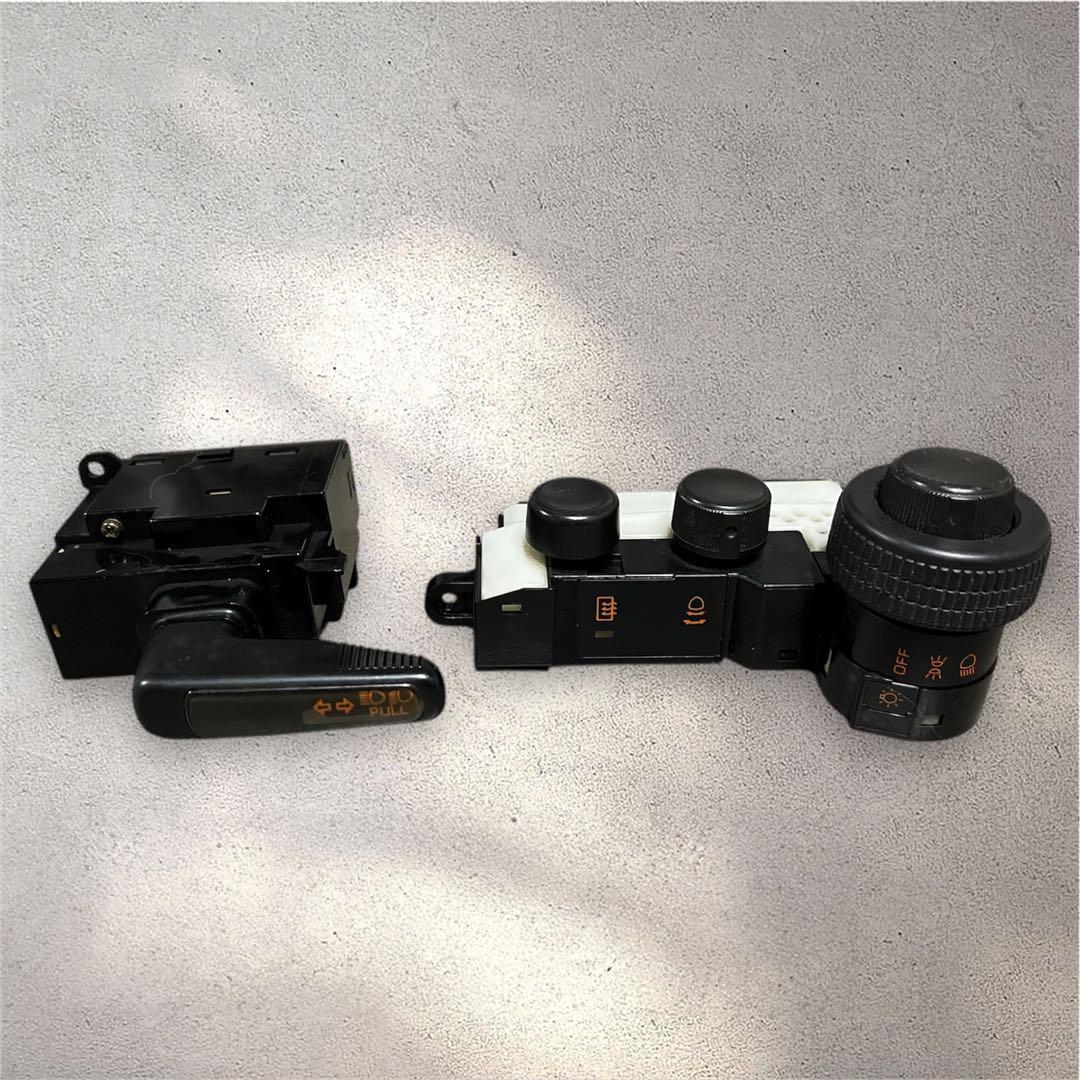 FC3S RX-7 メーター周り 純正スイッチ ヘッドライト ウィンカー