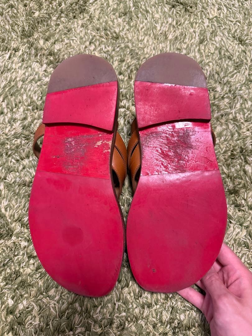 Christian louboutin スパイクスタッズサンダル 27cm