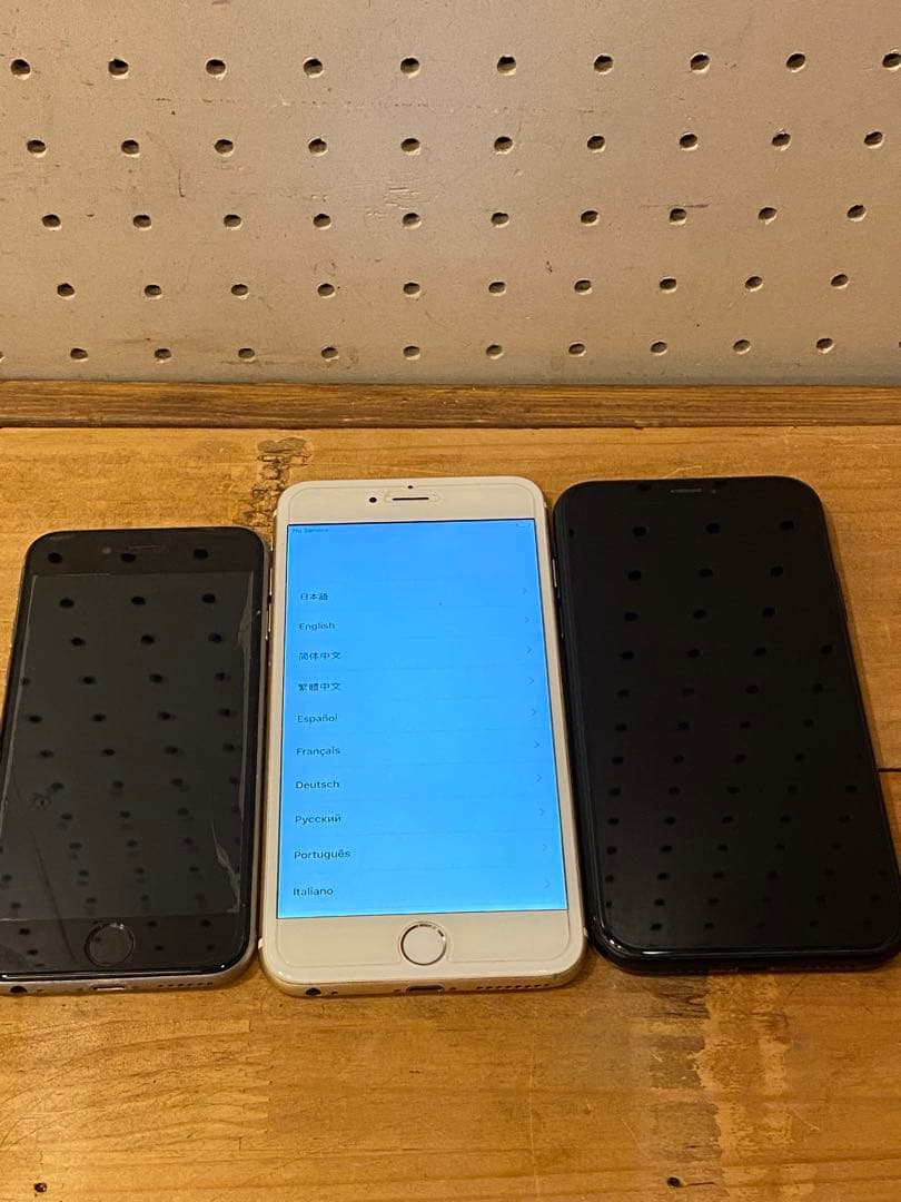 iPhone 6s/6s Plus/XR セット 初期化済 現状