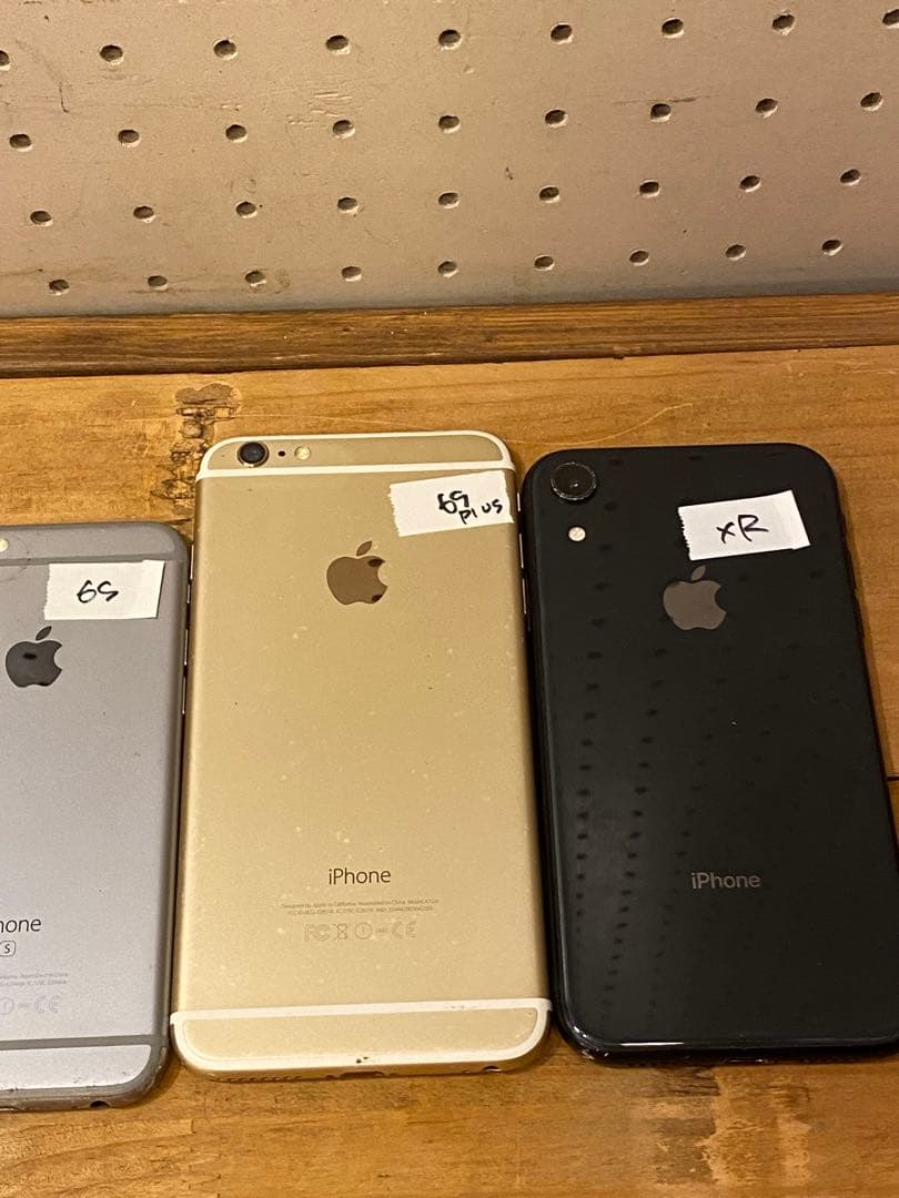 iPhone 6s/6s Plus/XR セット 初期化済 現状