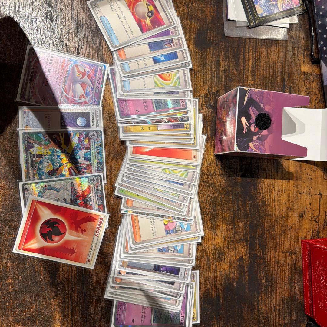 ポケカ引退品（構築済みデッキや周辺グッズ付き！）