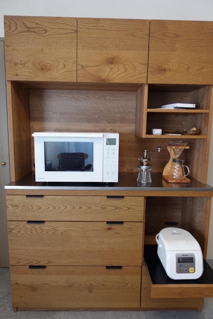 unico ADDAY／ナチュラルウッド 食器棚・キッチンボード