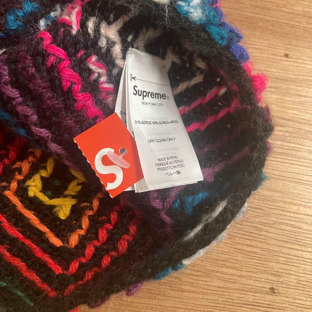 シュプリームTextured Knit Beanie 25FW ニット帽