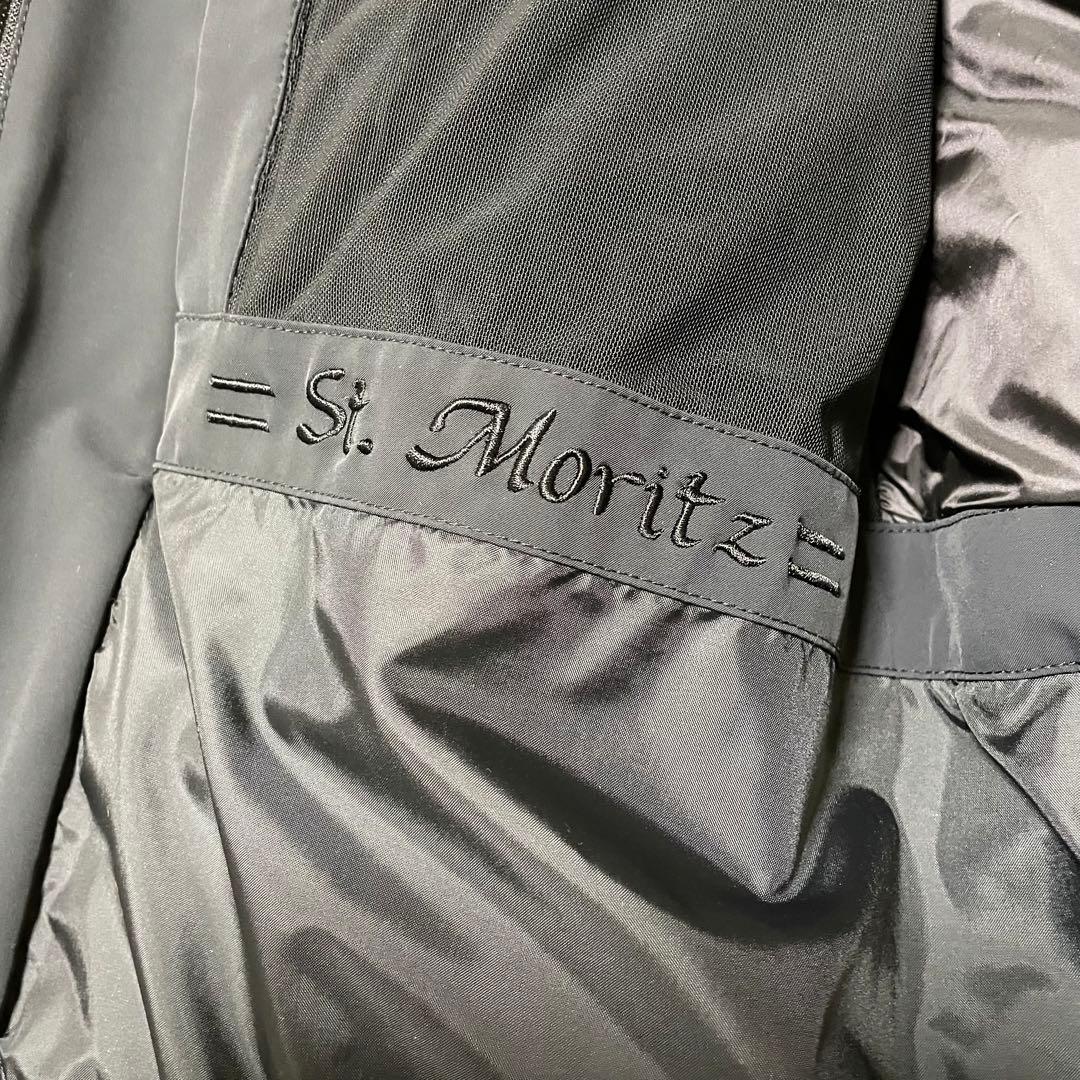 【美品】fusalp フード付き　ダウン　 ブラック　コート　防水コート　極暖