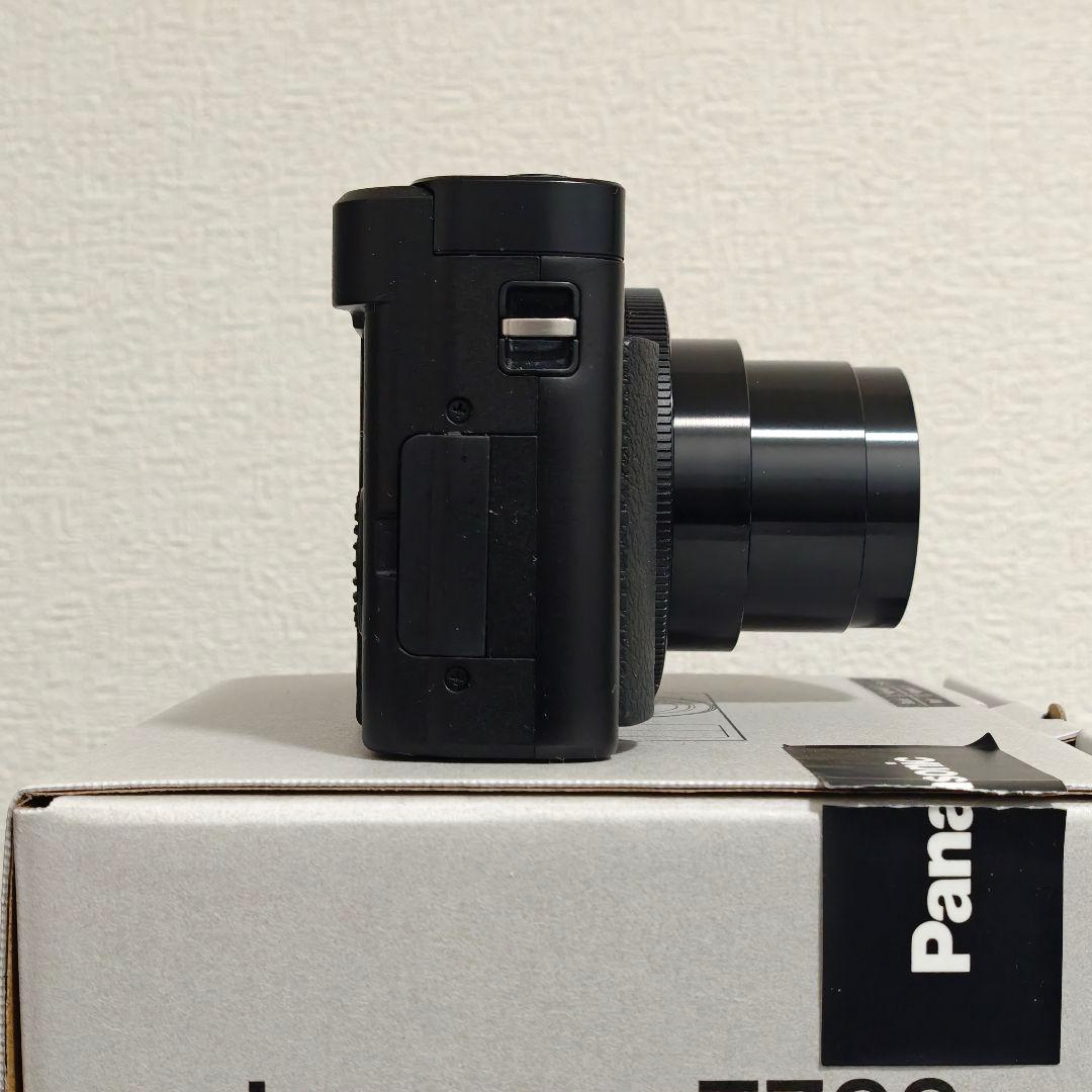 中古美品 LUMIX TZ90 ブラック 本体 2025年7月購入 保証書あり