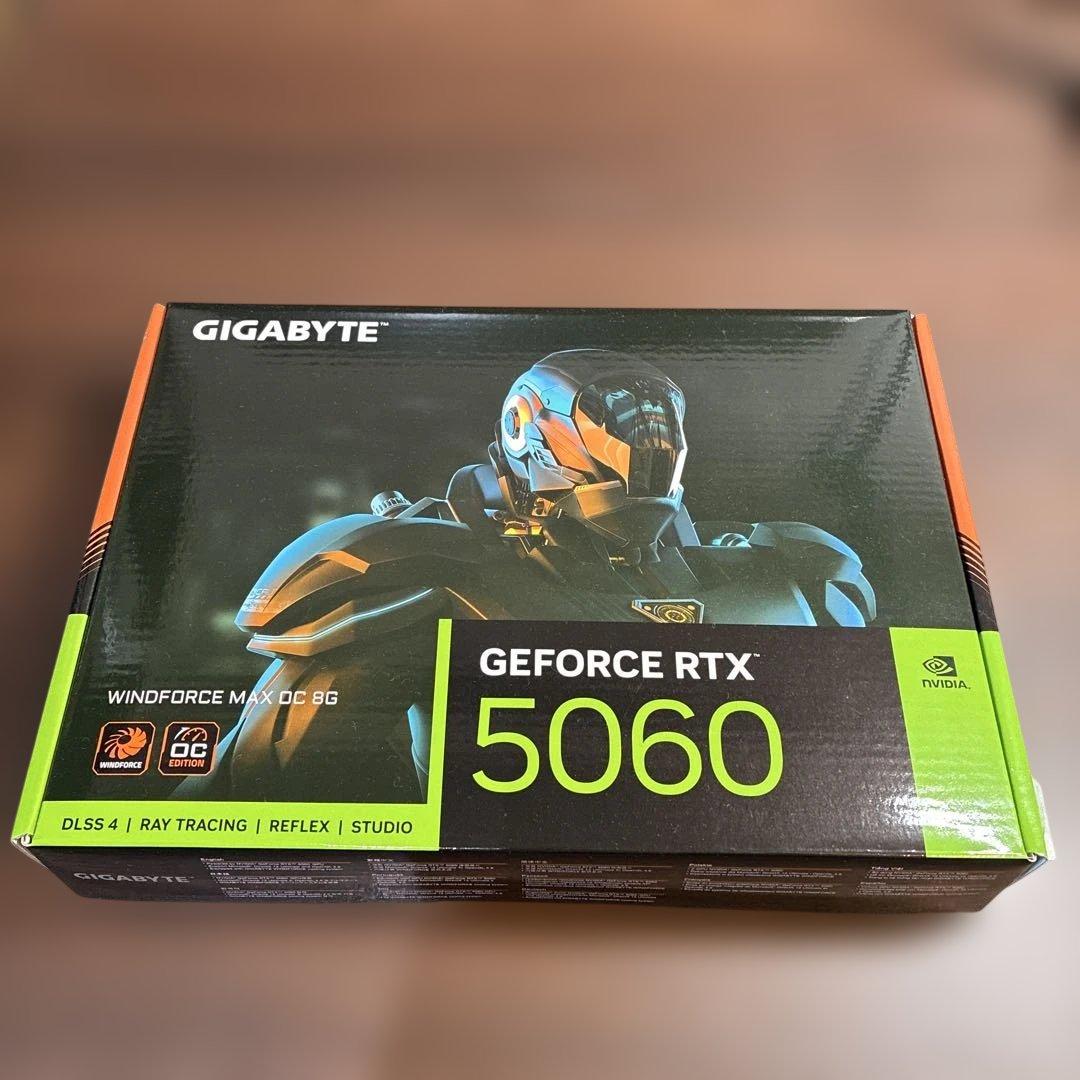 グラフィックボード・グラボ・ビデオカード RTX 5060 WINDFORCE MAX OC 8G GIGABYTE