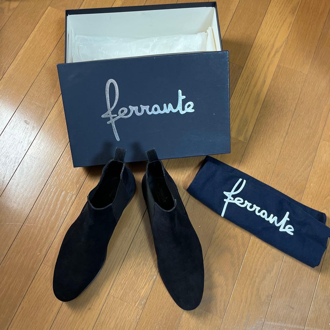 ポ*◆様 紺　スゥエード　イタリアサイズ　6.5