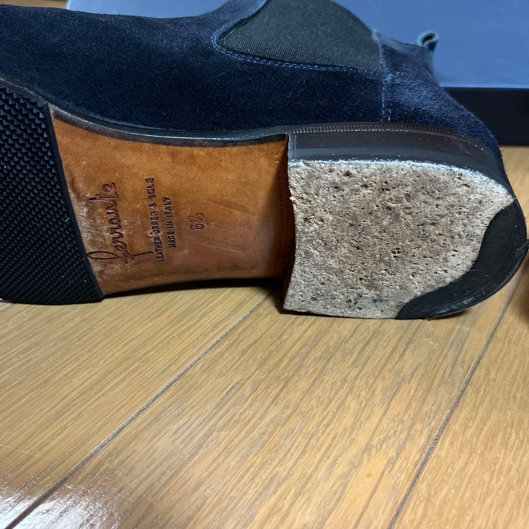 ポ*◆様 紺　スゥエード　イタリアサイズ　6.5