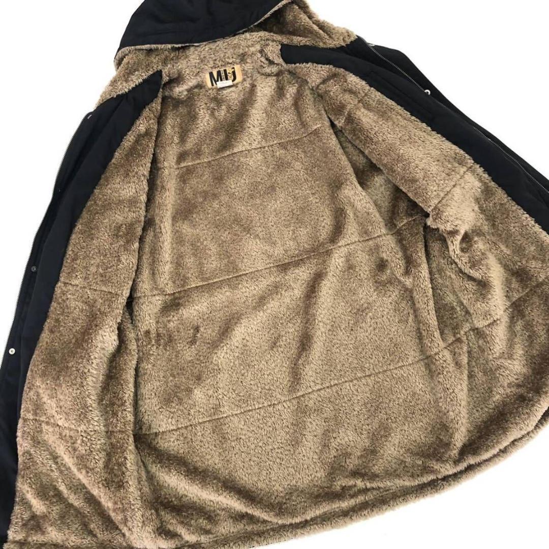 MU SPORTS 裏ボア ロングコート 美品 大きいサイズ ウエサコ