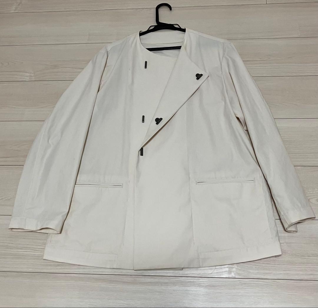 イレニサ IRENISA オフホワイト ブルゾン ジャケット コート 2