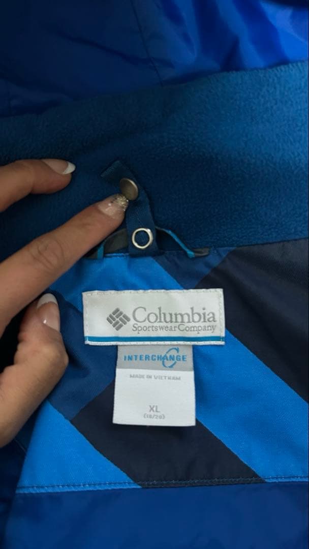 Columbiaスキースノーボードウェア上下セット キッズXLレディースM着用可