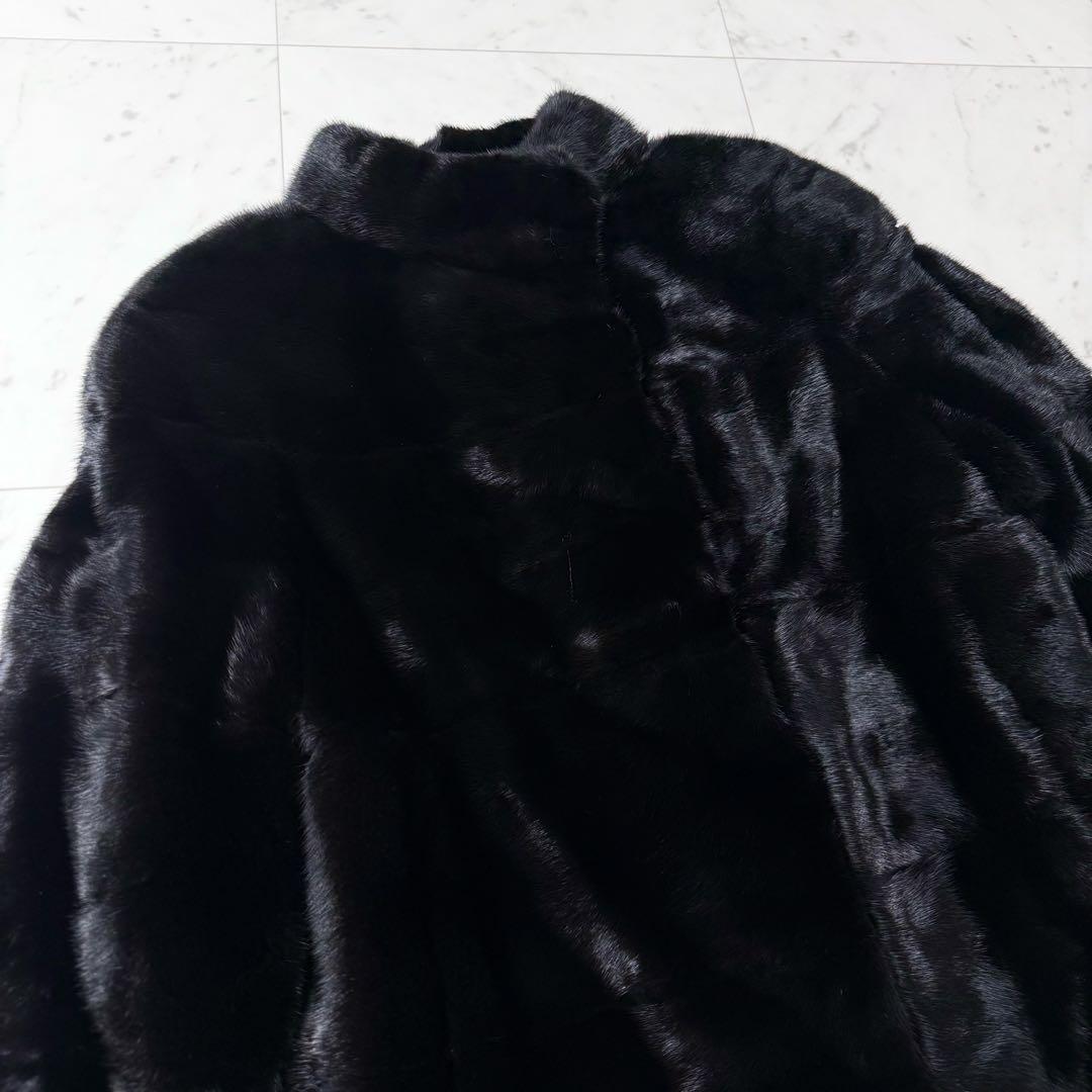 新品 ダーマコレクション コペンハーゲンファー リバーシブルショートコート 9号