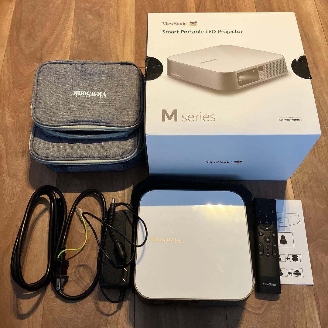 ViewSonic Mシリーズ ポータブルLEDプロジェクター本体/箱/説明書付
