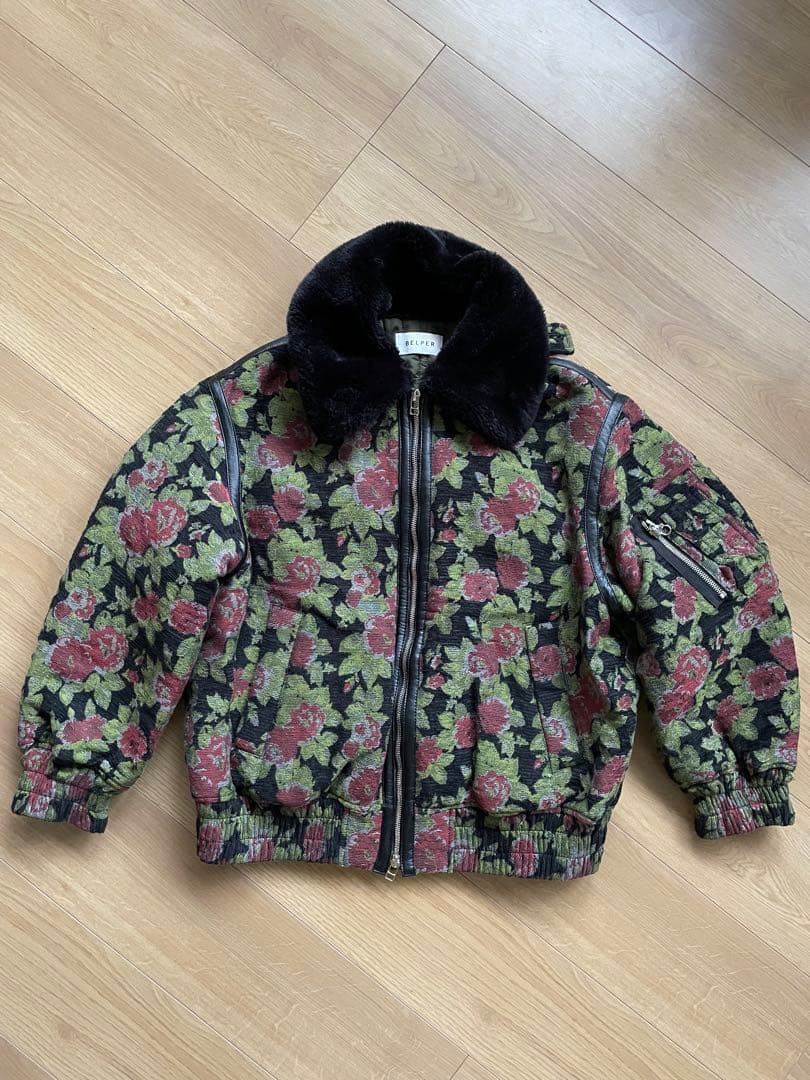 belper / フラワーゴブランジャケット