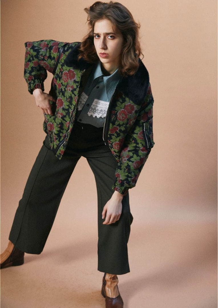 belper / フラワーゴブランジャケット