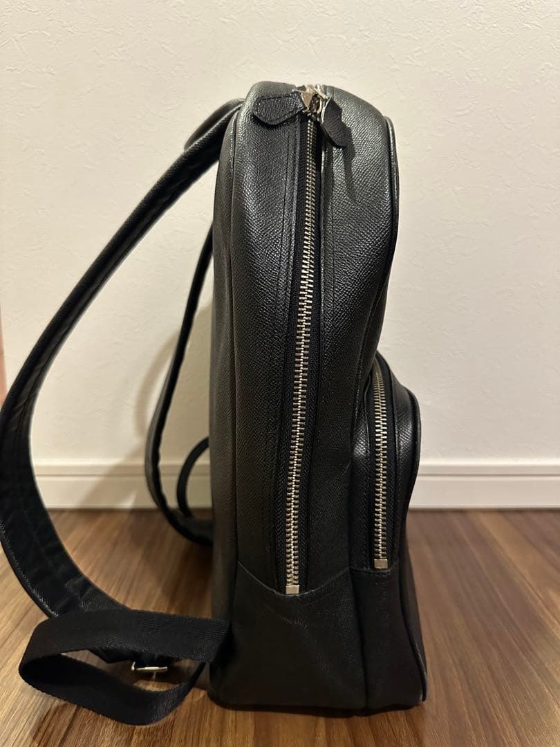 【ハツ】COACH(コーチ)ブラックレザーリュック 本革