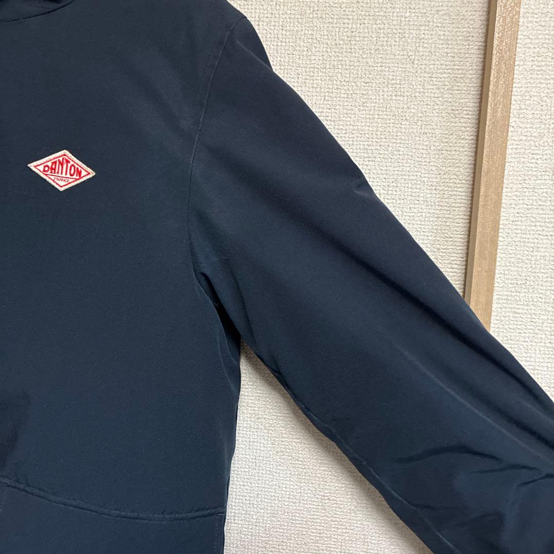 ネイビー フード付き ダウンジャケット #DANTON ダントン