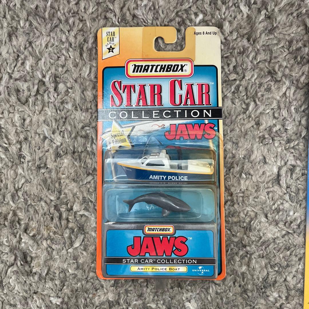 世界中で希少Matchbox Jaws & 付属Johnny Lightning