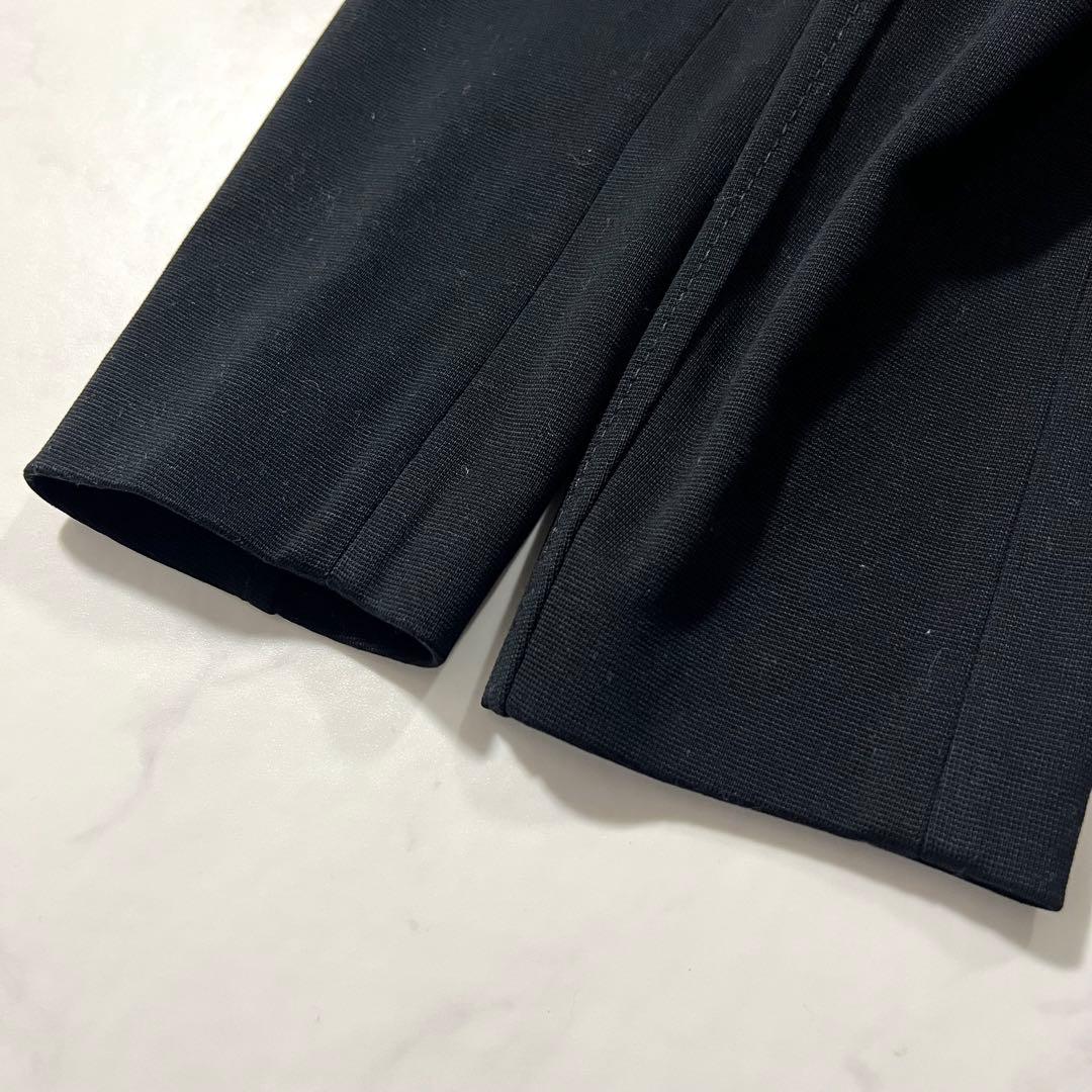 未使用タグ付 PRADA テーラードジャケット 黒 44 2XL ブラック 黒