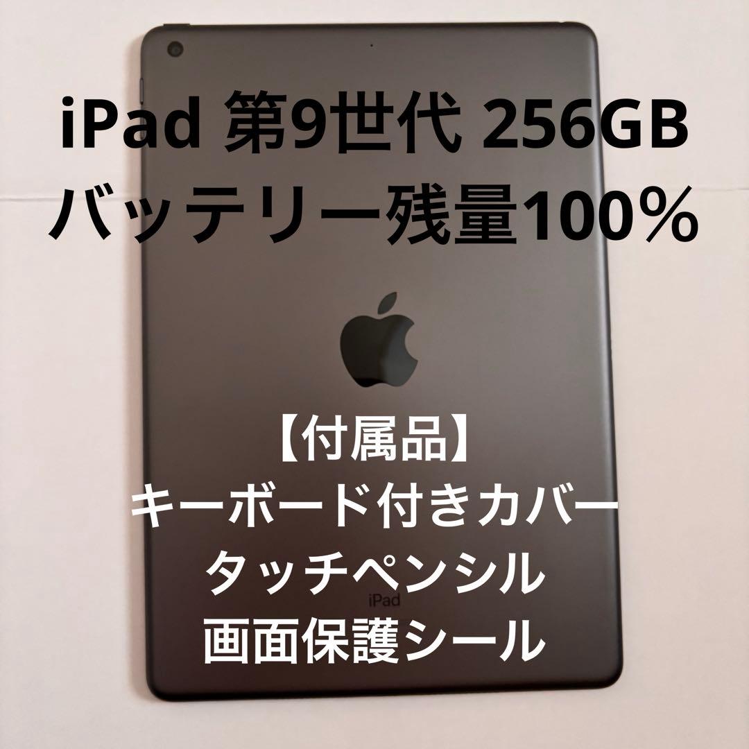 Apple iPad 第9世代 256GB キーボード カバー タッチペン付き
