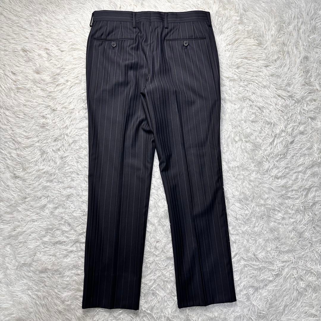 専用 未使用級 ポールスミス 風景柄×ロロピ 青ステッチ セットアップ 光沢 S