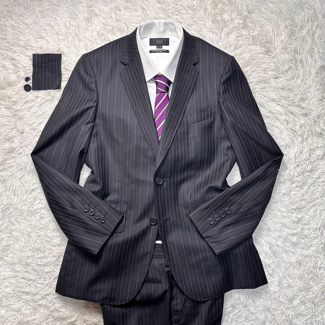 専用 未使用級 ポールスミス 風景柄×ロロピ 青ステッチ セットアップ 光沢 S