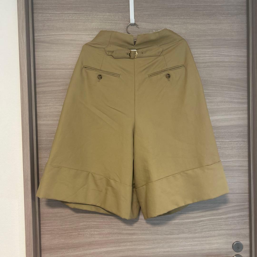 Curensology 25SS コットンニーレングスワイドパンツ