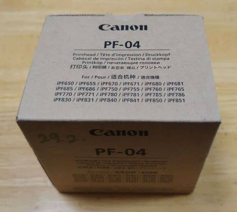 CANON PF-04プリントヘッド保管品