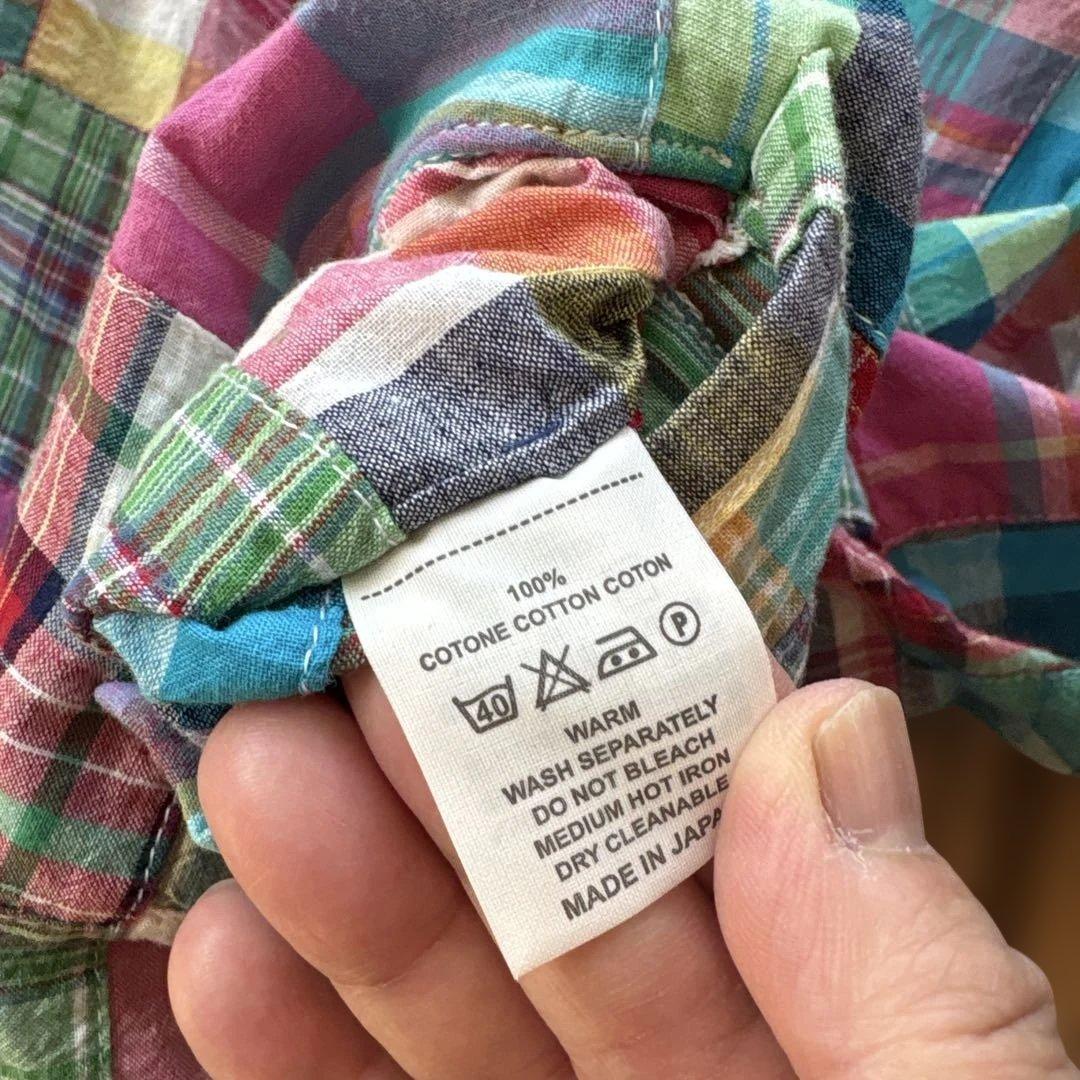 キャピタル kapitalパッチワークシャツジャケットサイズ3