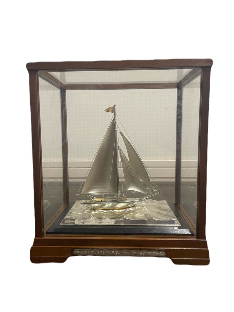 ヨット 模型 銀 SP 70s