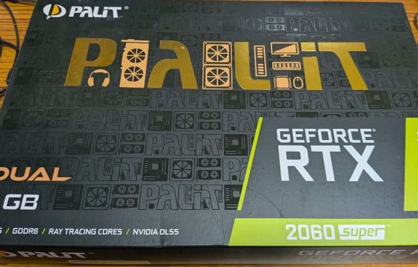 グラフィックボード・グラボ・ビデオカード PALIT GeForce RTX2060 SUPER DUAL 8GB