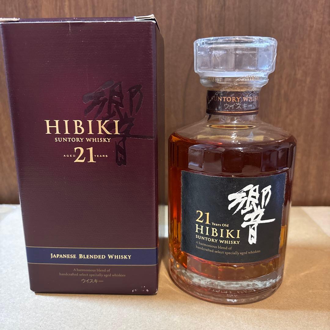 サントリーウイスキー響21年　350ml 箱付 ジャパニーズウイスキー 未開封