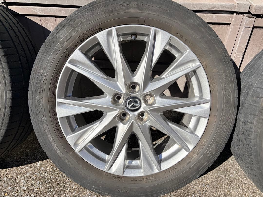 Mazda CX-8 純正19インチホイールセット 225/55R19 送料込み