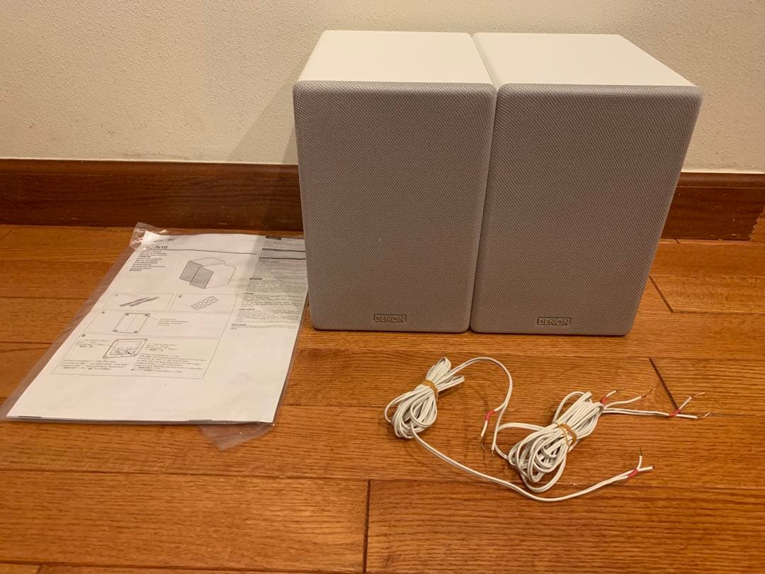 DENON SC-N10 ホワイト スピーカー