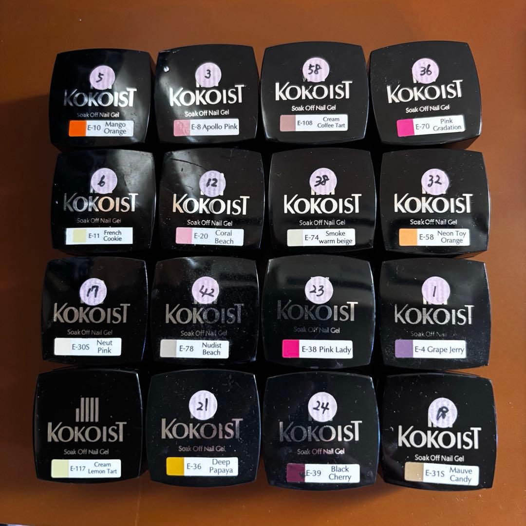 訳あり 中古カラージェル 93個セット＋おまけ ココイスト ラピジェル等