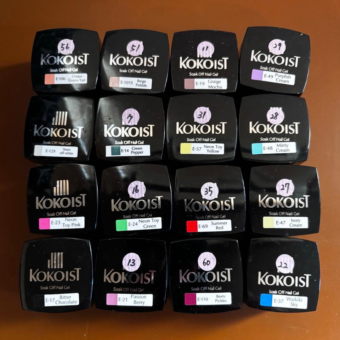 訳あり 中古カラージェル 93個セット＋おまけ ココイスト ラピジェル等