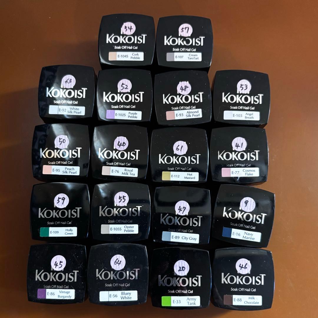 訳あり 中古カラージェル 93個セット＋おまけ ココイスト ラピジェル等